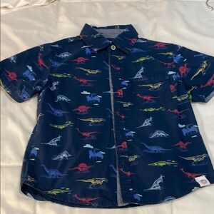 Free Planet Boys 5 Short-Sleeve Button Down Shirt